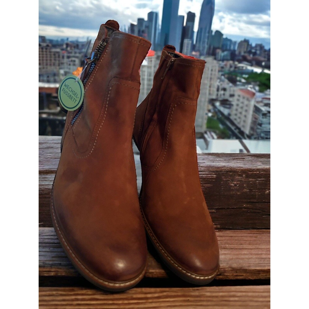 Paul Green Diego Boot Cognac Nubuck at (US Women's 9) M - Picture 8 of 8
